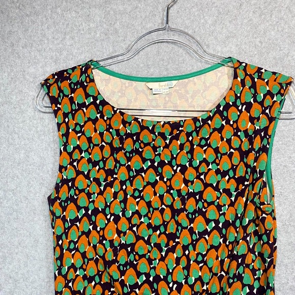Boden Shift Dress Women 8R Multicolor Knee Length Sleeveless Scoop Neck Pullover - Picture 2 of 9